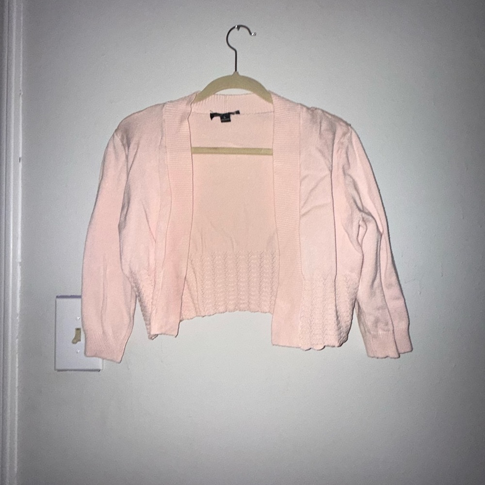 Ronni Nicole Light Pink Cardigan